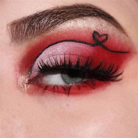 75 valentine s day makeup ideas for every eye shade and shape in 2020 day makeup bronze