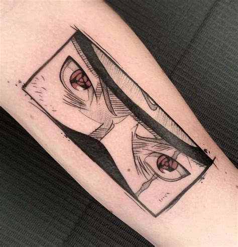 Kakashi Eyes Done By Carolinevtattoo At Arlia Tattoo In Orlando Fl