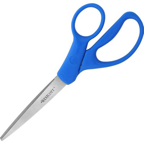Westcott Preferred Line Stainless Steel Scissors 8 Long Blue