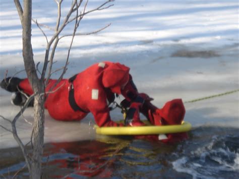 Cherry Hill News And Information Members Train For Ice Rescue Emergencies
