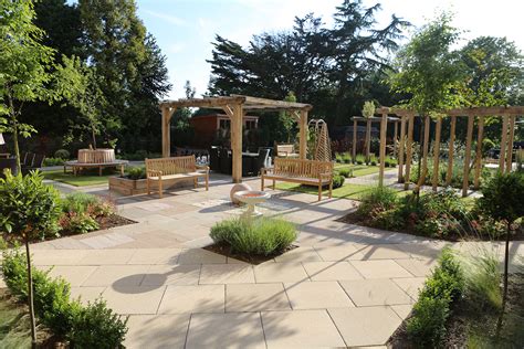 Finn p photography this is an example of a large contemporary back formal full sun garden for summer in other with a vegetable patch and gravel. PARK VIEW CARE HOME IPSWICH | Aralia Garden Design ...