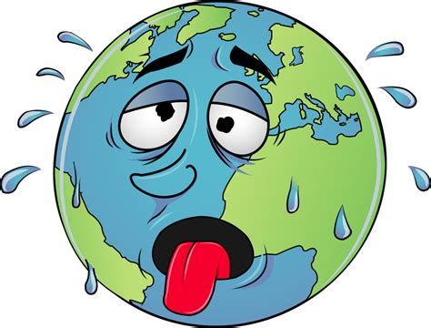 Global Warming Clipart At Getdrawings Global Warming Earth Cartoon