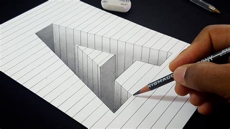 Cool 3d Drawings Step By Step Pin On 3d Drawing 3d Illusion Trick Art