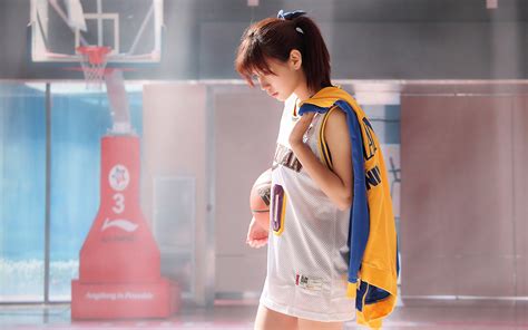 Wallpaper Women Model Asian Basketball Joint Girl Shoulder 2560x1600 Px Product