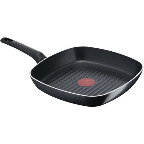 Tigaie Grill Tefal Simple Cook Thermo Signal Invelis Antiaderent Din