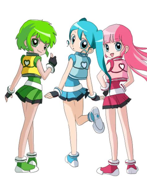 The Powerpuff Girls X Vocaloid By Shikariark On Deviantart