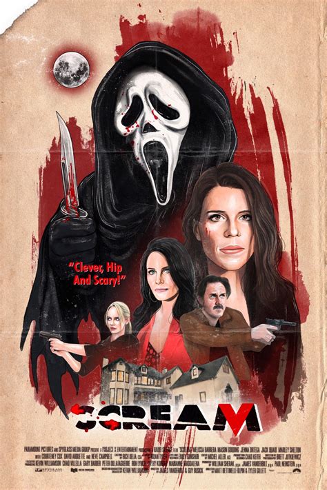 Scream 2022 Poster Print 11x17 Etsy