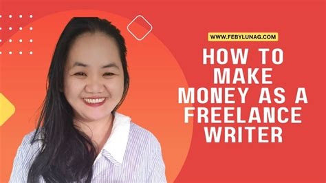 how to make money as a freelance writer