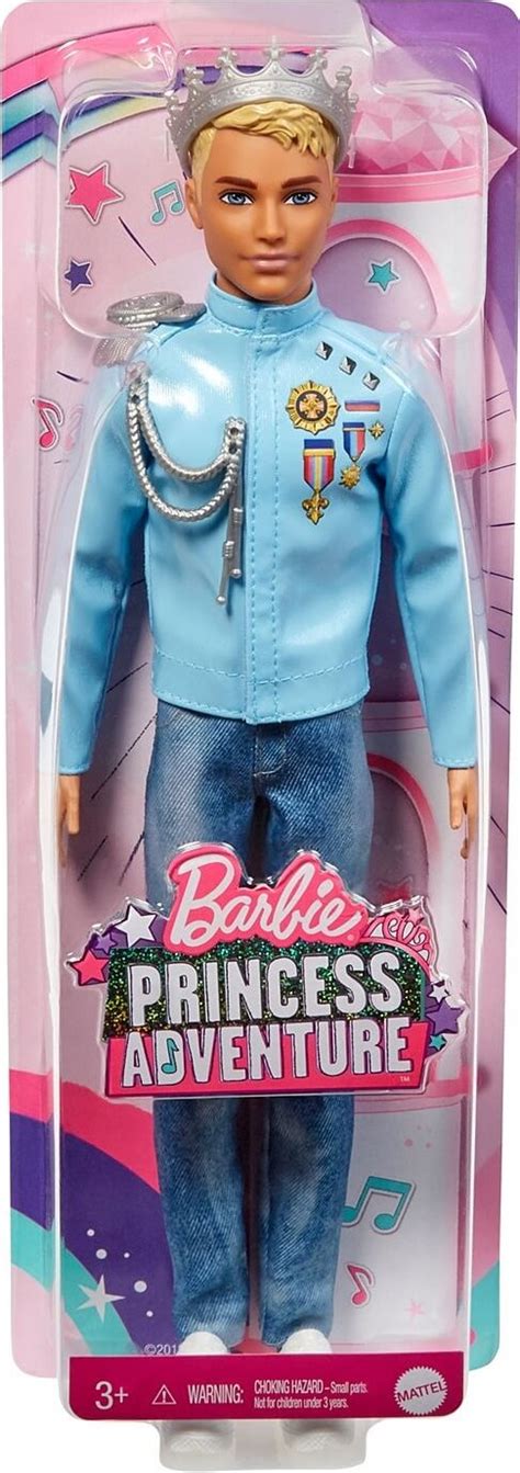 Barbie Principe Ken Barbie Princess Adventure Mattel GML67 Juguetes