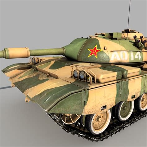 3d Model Of Type 88 China Main