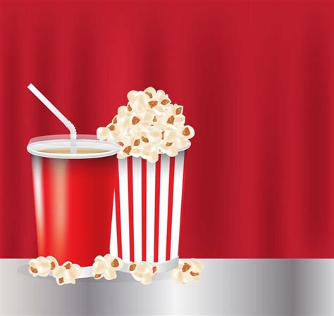Popcorn Drink Vectors Photos And Psd Files Free Download