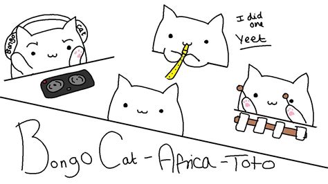 Bongo Cat ~meme~ Africa Toto Youtube