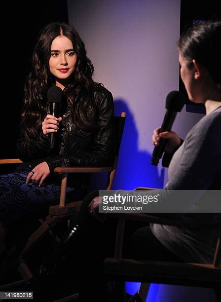 Apple Store Soho Presents Meet The Actor Lily Collins From Mirror