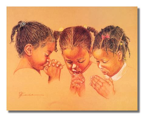 Three Girls Praying Jesus Christ Religious Wall Picture Ebay