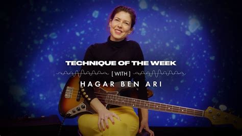 Hagar Ben Ari On Playing On Live Tv Technique Of The Week Fender Youtube