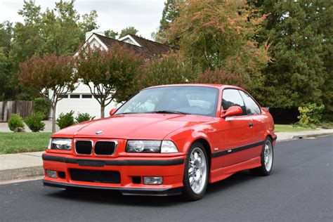 Hellrot Red 1997 Bmw E36 M3 Coupe