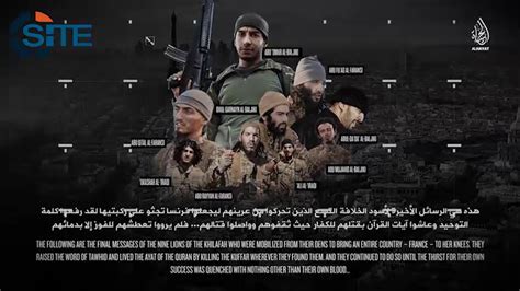 Isis Video Appears To Show Paris Assailants Earlier In Syria And Iraq