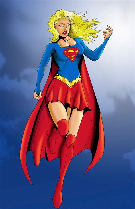 Supergirl By Keving Art On Deviantart Supergirl Comic Dc Comics