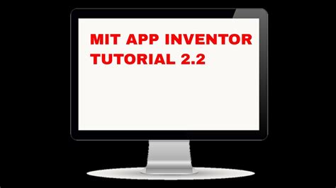 Mit app inventor is an innovative beginner's introduction to programming and app creation graphically for android. MIT APP INVENTOR TUTORIAL 2.2 - YouTube