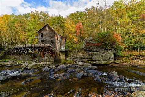 The Iconic Grist Mill Photograph By Thomas R Fletcher Fine Art America