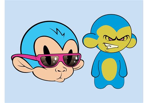 Cool Cartoon Monkeys Download Free Vector Art Stock Graphics And Images