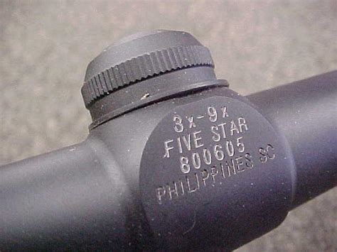 Redfield Five Star 3x9 Scope 50mm Objective For Sale At