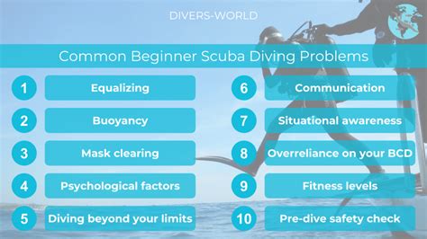 Common Beginner Scuba Diving Problems And How To Solve Them