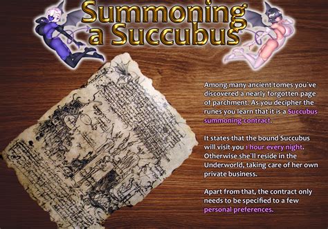 Summoning A Succubus Image Chest Free Image Hosting And Sharing Made Easy