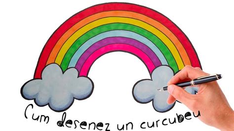 Cum Desenez Un Curcubeu 🌈🌈 Desen Usor Pentru Copii Youtube