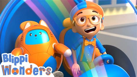 Blippi Learns Rainbow Colors Blippi Wonders New Animated Series