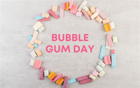 18 Best Bubble Gum Day Social Media Post Ideas Hashtags 2024