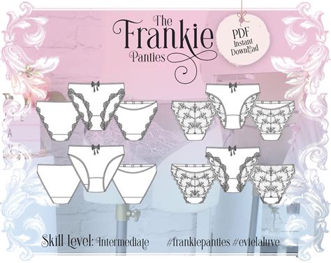 46 Designs Ladies Frilly Panties Sewing Pattern Ibbysatvik