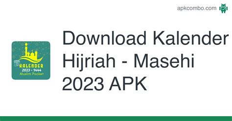 Kalender Hijriah Masehi 2023 Apk Android App Free Download