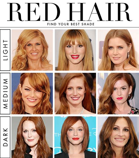 最も人気のある auburn red hair color chart skin tone 134550 Red auburn hair