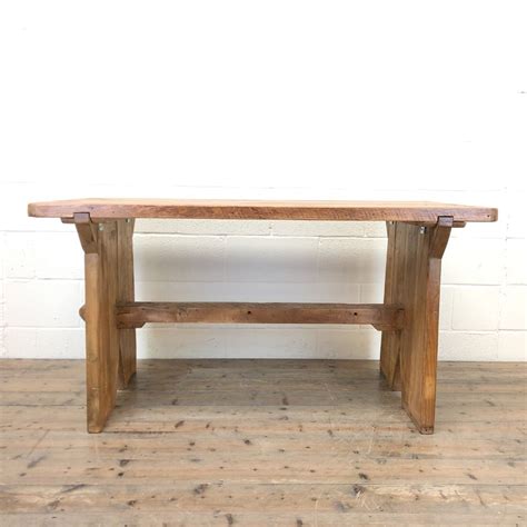 Rustic Reclaimed Pine Dining Table M 2319 Penderyn Antiques