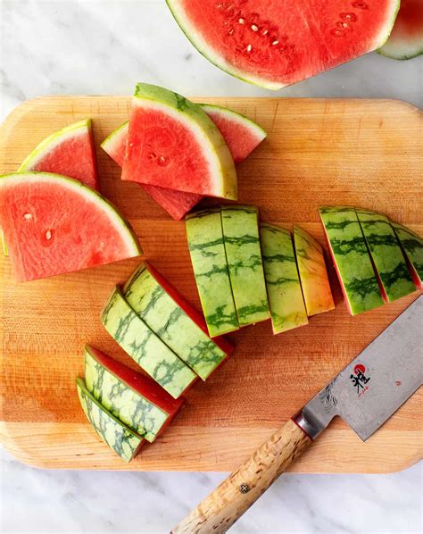 How To Cut A Watermelon Recipe Love And Lemons