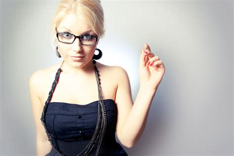 Blonde fairy girl with georges glasses a. How to Match Your Hair to Your Glasses