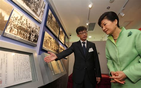 President Visits Provisional Government Building In Shanghai Korea