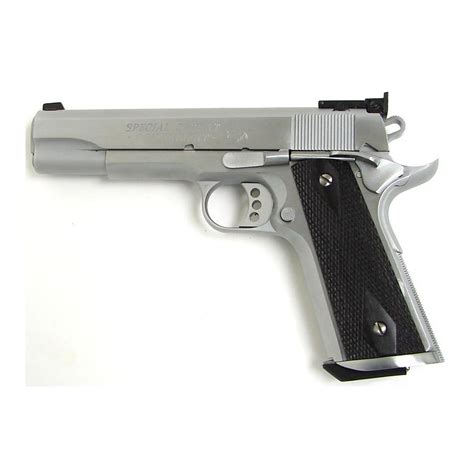 Colt Special Combat Government 38 Super Caliber Pistol Custom Shop