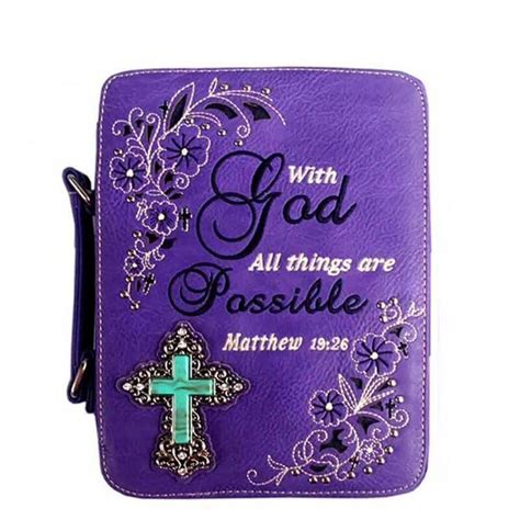 Black Color Bible Cover With Cross And Wings ⋆ Saddles N Such Smc