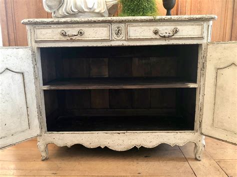 Antique Painted French Dresser With Working Locks European Antiques