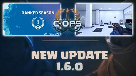 New Update Critical Ops 160 Cops Multiplayer Fps 160 Youtube