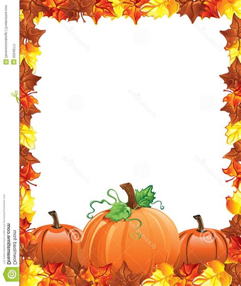 Fall Leave Borders Free Download On Clipartmag