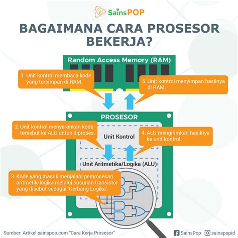 Cara Kerja Prosesor Dalam Sebuah Komputer - SainsPop ⭐