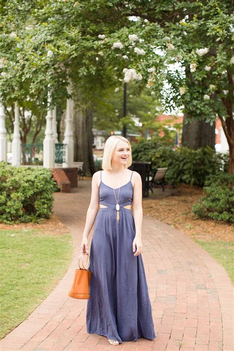 Cut Out Maxi Dress - Petite Styling For Summer - Poor Little It Girl