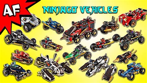 Every Lego Ninjago Ninja And Villian Cars Vehicles Complete