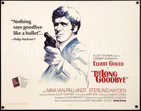 The Long Goodbye Movie Poster 1973 Half Sheet 22x28