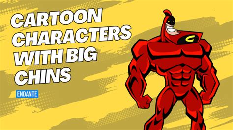 30 Cartoon Characters With Big Chins Emphasizing Personality Through
