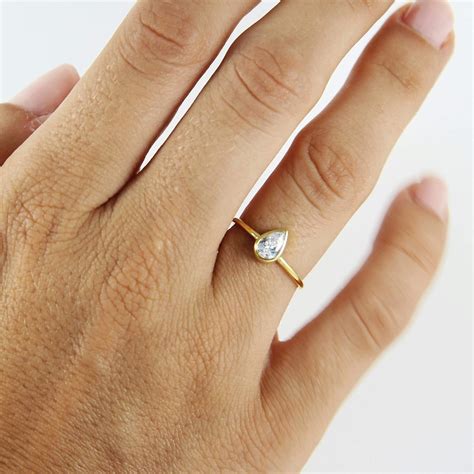 Teardrop Engagement Ring Engagement Rings