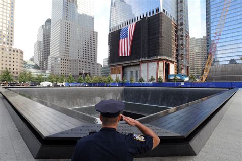 At Ground Zero The 911 Anniversary